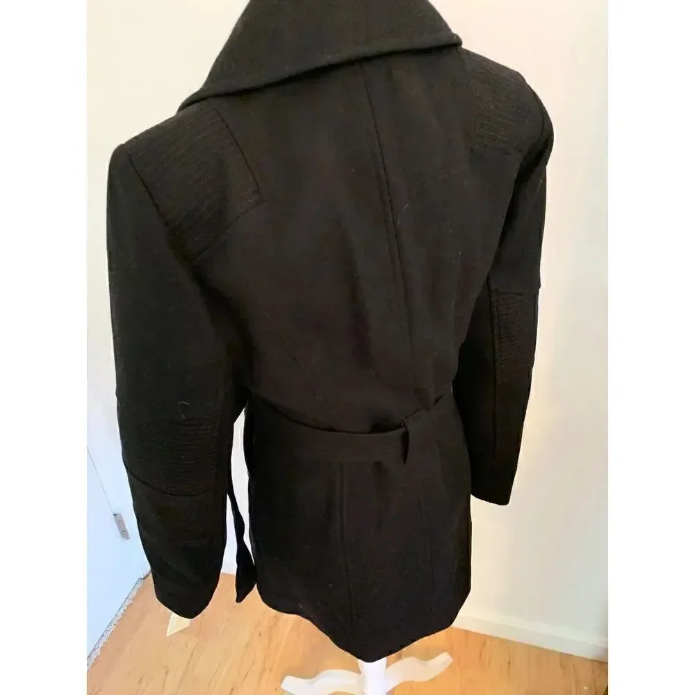 Coat michael kors peacoat black size small p